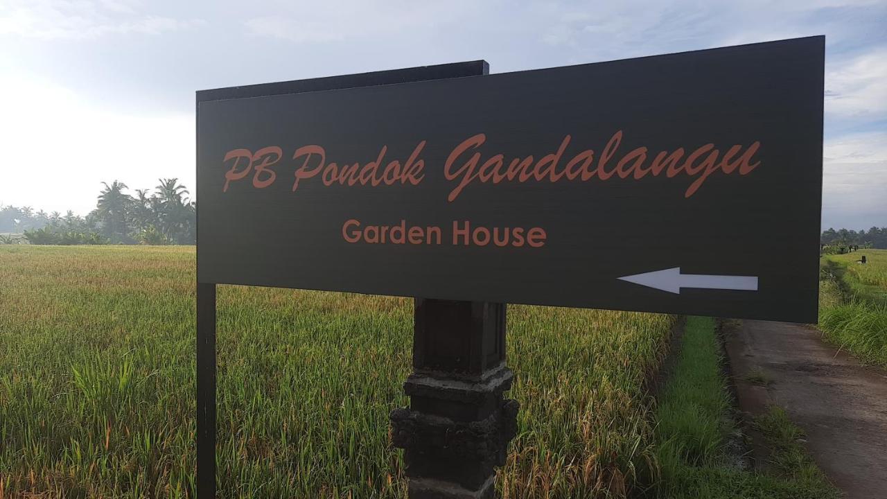 Pb Pondok Gandalangu Garden House Bali Ubud Exterior foto